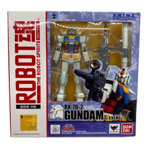 BANDAI (バンダイ) ガンプラ RX-78-2 ガンダム ver. A.N.I.M.E. ROBOT魂 ＜SIDE MS＞