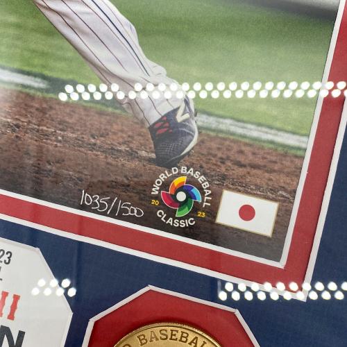 WBC大谷翔平フォトミント 2023優勝記念【シリアルナンバー1035/1500】