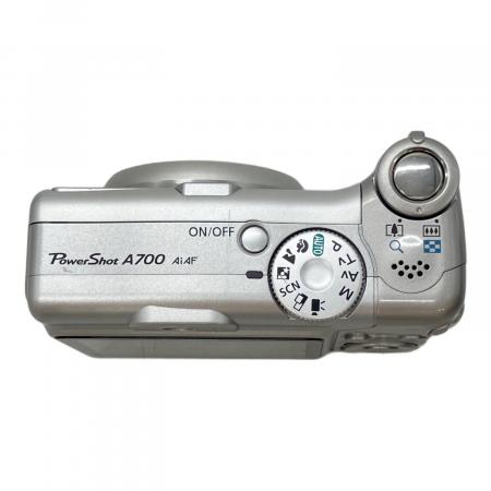 【動作確認済】Canon キャノン PowerShot A700 乾電池式 CANON (キヤノン) デジタルカメラ Canon PowerShot A700 キズ有 動作