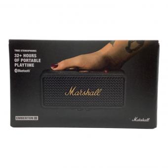 Marshall (マーシャル) Bluetooth対応スピーカー EMBERTON III 20 KHz Blue Tooth機能
