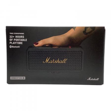 Marshall (マーシャル) Bluetooth対応スピーカー EMBERTON III 20 KHz