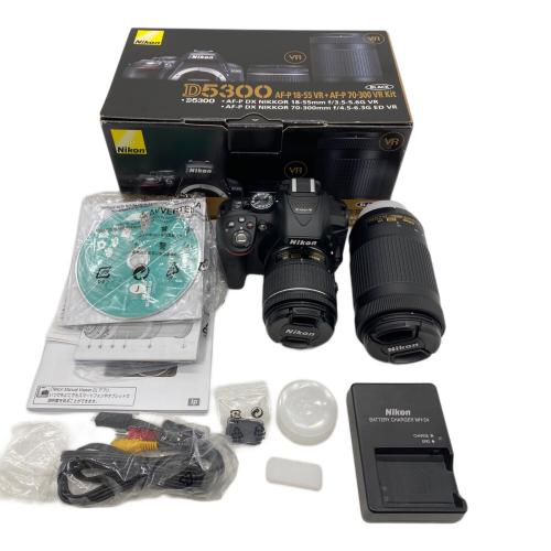 Nikon (ニコン) デジタル一眼レフカメラ Ｄ5300 2478万画素数 23.5mm×15.6mm 専用電池 23646529
