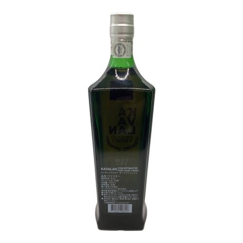 KAVALAN (カバラン) ウィスキー 700ml 箱付 PORT CASK FINISH CONCERTMASTER 未開封 台湾