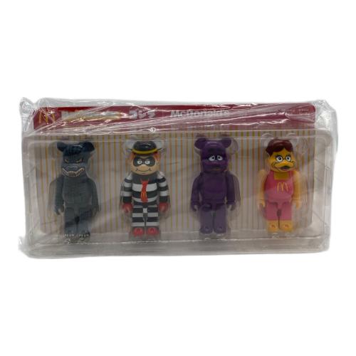 BEAR BRICK (ベアブリック) ゴジラ×MacDonald 150%【マクドナルド限定】 ゴジラＶＳマクドナルド４体セット