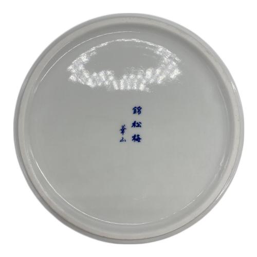 有田焼 (アリタヤキ) 蓋物 綿松梅