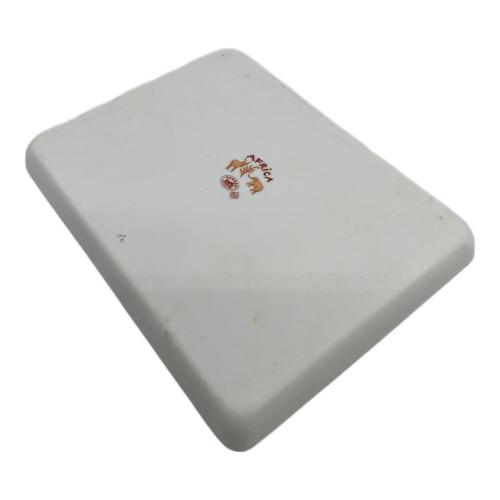 HERMES (エルメス) スクエアプレート オレンジ アフリカ