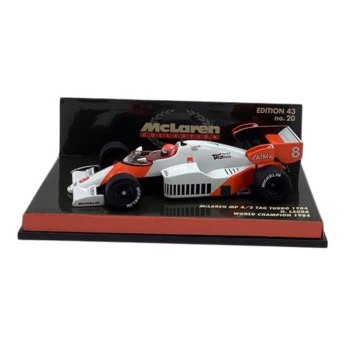 男の子おもちゃ 1/43 ミニチャンプス マクラーレン MP4/2 ワールドチャンピオン N.ラウダ 1984 530844308