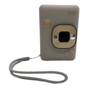 FUJIFILM (フジフィルム) インスタントカメラ ベージュ instax mini LiPlay 0U40227