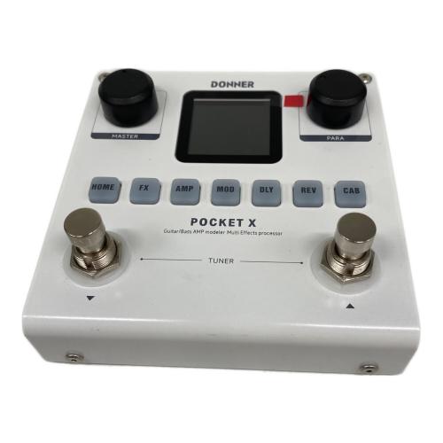 Donner (ドナー) マルチエフェクター POCKET X 動作確認済み