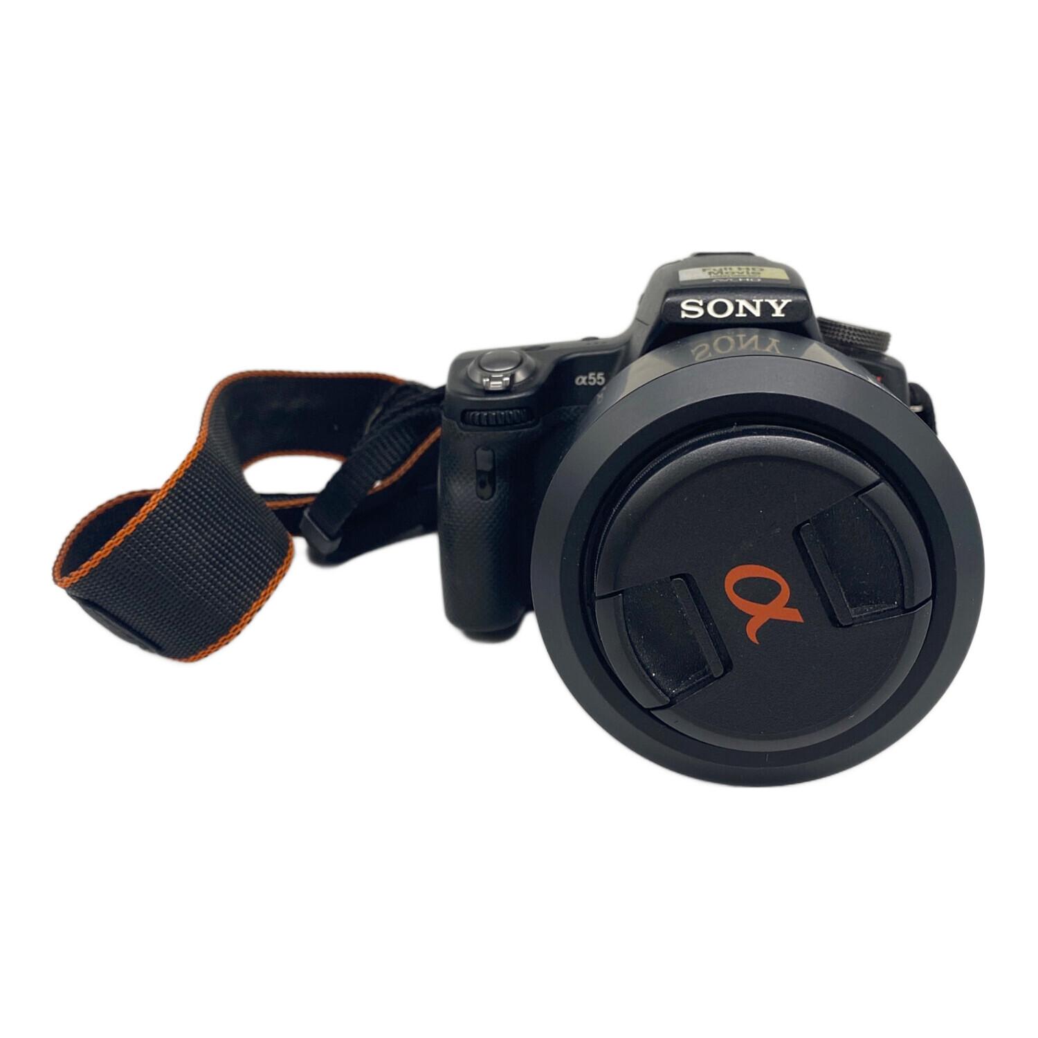 SONY α55デジタル一眼レフカメラ ジャンク品 186000 ジャンク品 SONY