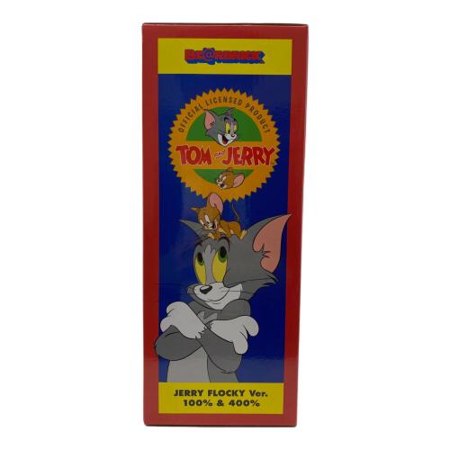 BEAR BRICK (ベアブリック) トムとジェリー JERRY FLOCKY Ver. 100%&400% MEDICOMTOY