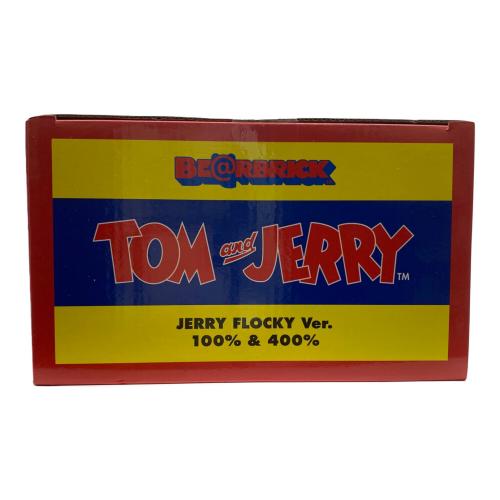 BEAR BRICK (ベアブリック) トムとジェリー JERRY FLOCKY Ver. 100%&400% MEDICOMTOY