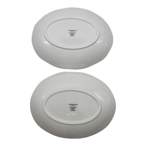 ワイルド ストロベリー オーバルディッシュ２枚 ウェッジウッド（Wedgwood） ワイルドストロベリー オーバル