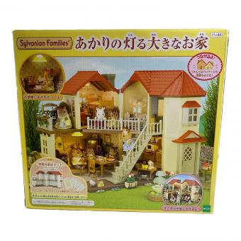 EPOCH (エポック) あかりの灯る大きなお家 シルバニアファミリー 壁紙付限定セット（オレンジ）