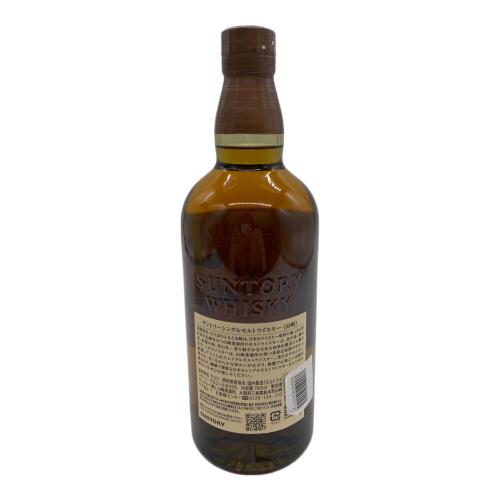 シングルモルトウィスキー 700ml 箱付 山﨑 未開封 日本製