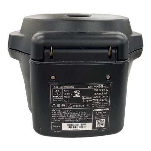 SHARP (シャープ) 水なし自動調理鍋 KN-MN16H-B 2025年製 128