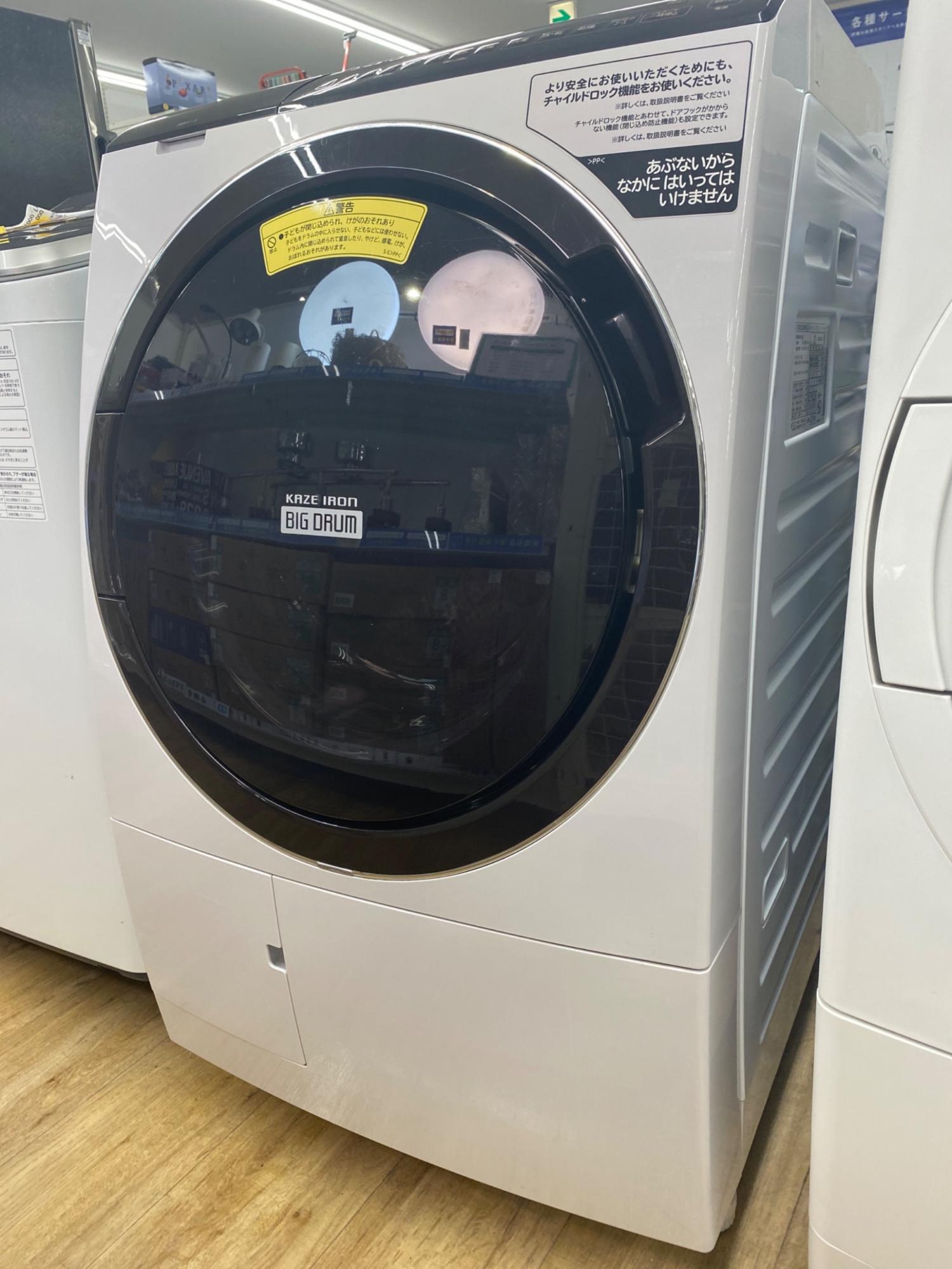 ドラム式洗濯機　HITACHI BD-SX110FL 2021年 HITACHI (ヒタチ) ドラム式洗濯乾燥機 BD-SX110FL 2021年製