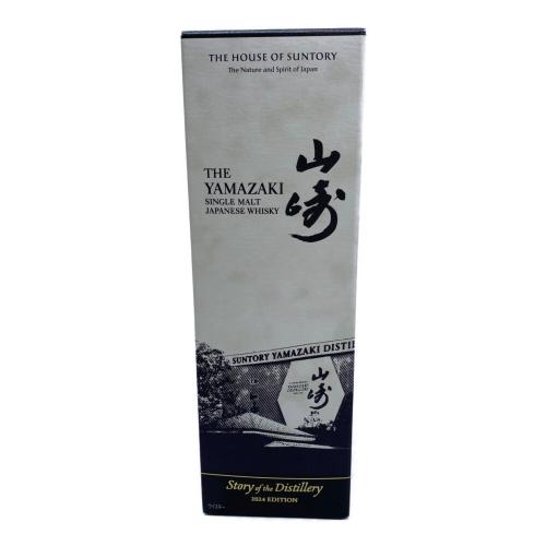 サントリー 山崎 シングルモルトウィスキー Story of the Distillery 2024 EDITION 700ml