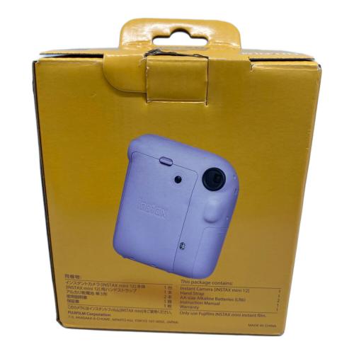 FUJIFILM (フジフィルム) インスタントカメラ instax mini12
