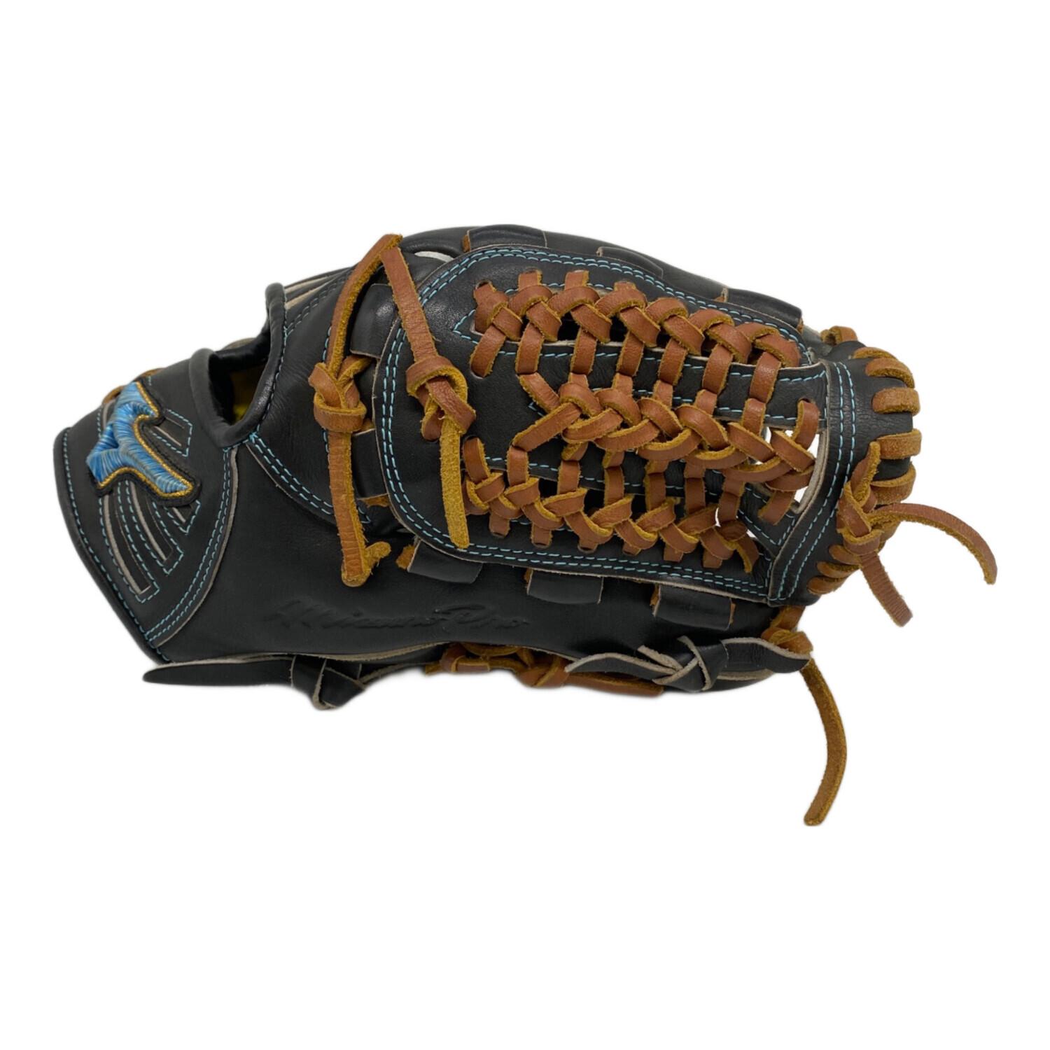 hagarou　ブラックのみ MIZUNO (ミズノ) MIZUNO PRO HAGA JAPAN グローブ ブラック