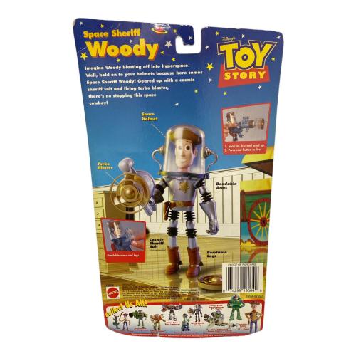 トイストーリー Space Sheriff Woody 男の子おもちゃ 1998年MATTEL社製