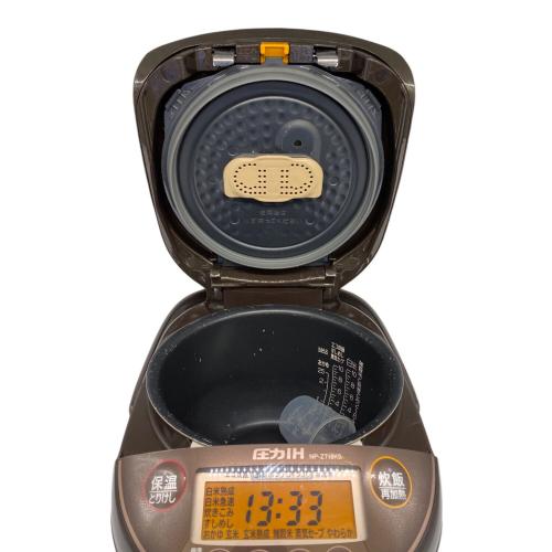 象印 (ゾウジルシ) 圧力IH炊飯ジャー NP-ZT18KS 2020年製 釜キズ有 1升(1.8L)