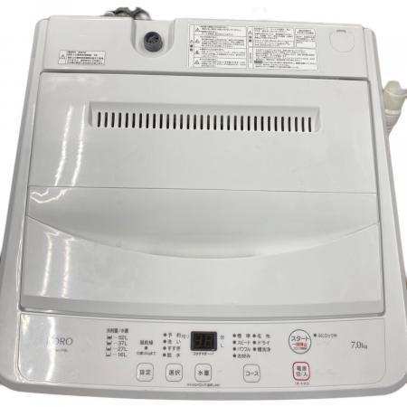 RORO (ロロ) 全自動洗濯機 YWM-T70L 2023年製 ※取っ手欠品有