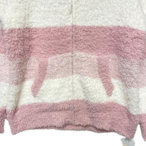 gelato pique (ジェラートピケ) パジャマセットアップ ピンク×ホワイト