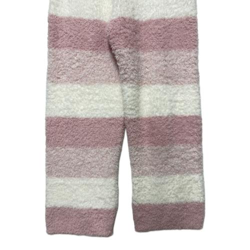 gelato pique (ジェラートピケ) パジャマセットアップ ピンク×ホワイト