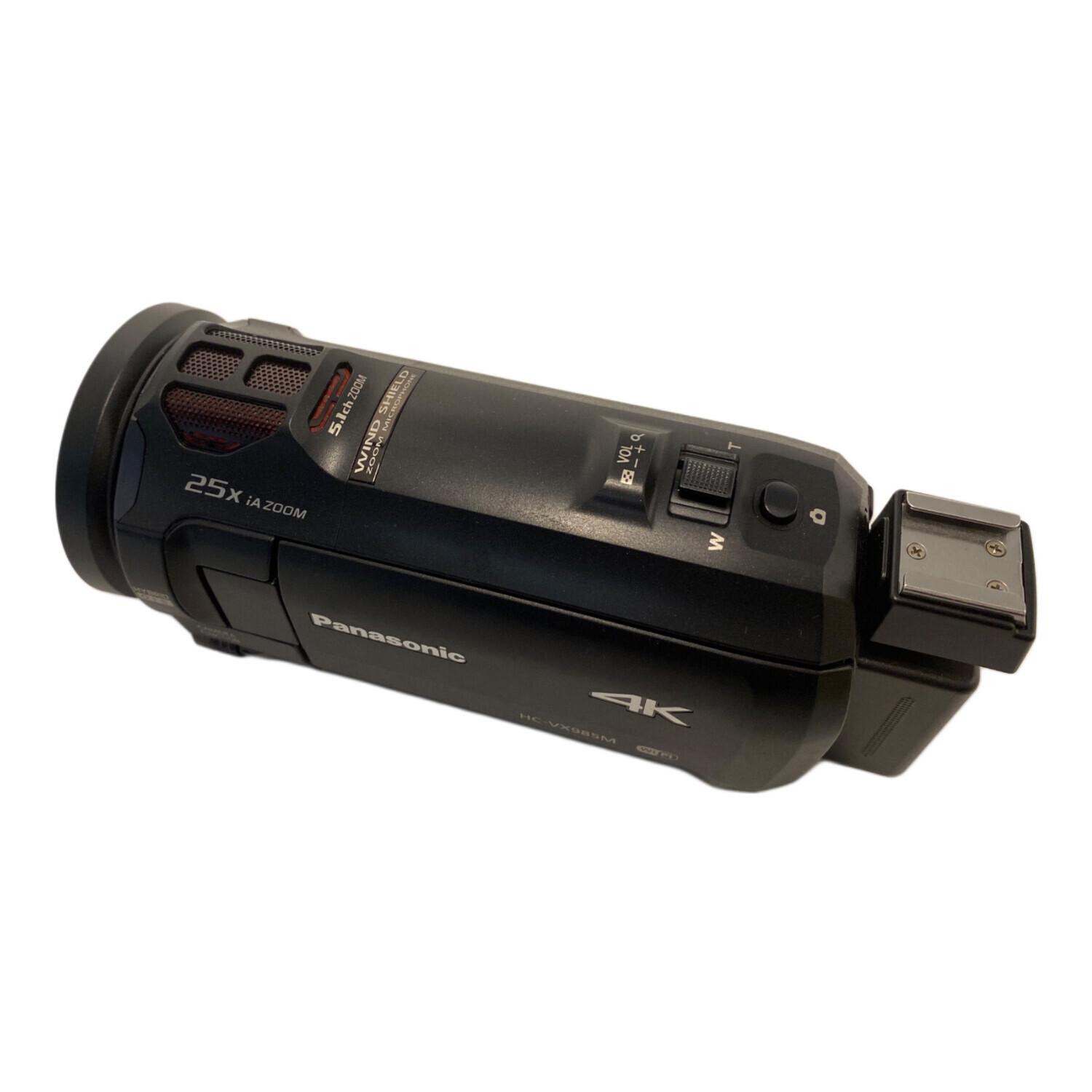 超美品 4K Panasonic HC-VX985M 大容量バッテリー&充電器付 楽天市場】hc-vx985mの通販