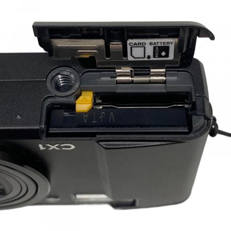 RICOH CX1ブラック 元箱 充電器 ケーブル 説明書 コンパクト デジカメ