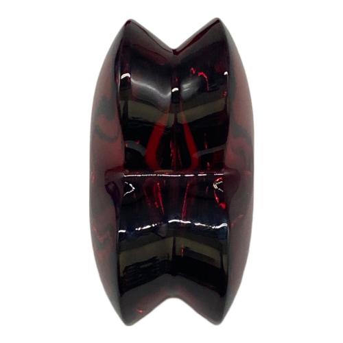 Baccarat (バカラ) ペーパーウェイト ハート 箱内部ハガレ有