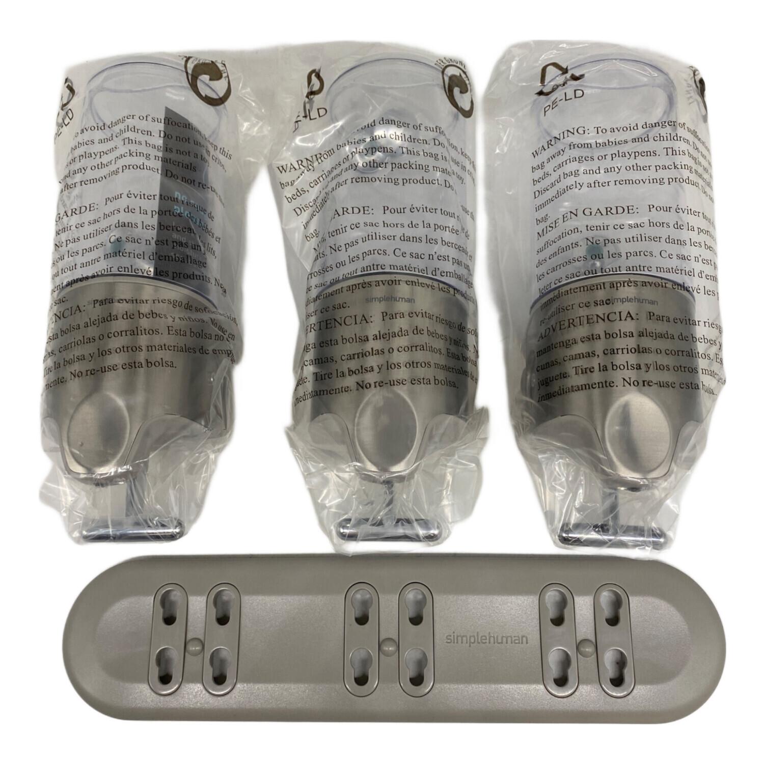 simplehuman (シンプルヒューマ) ディスペンサー ウォールマウント