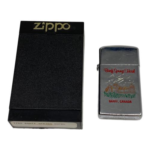ZIPPO サビ有 バンフ・スプリングス・ホテル限定ライター カナダ製