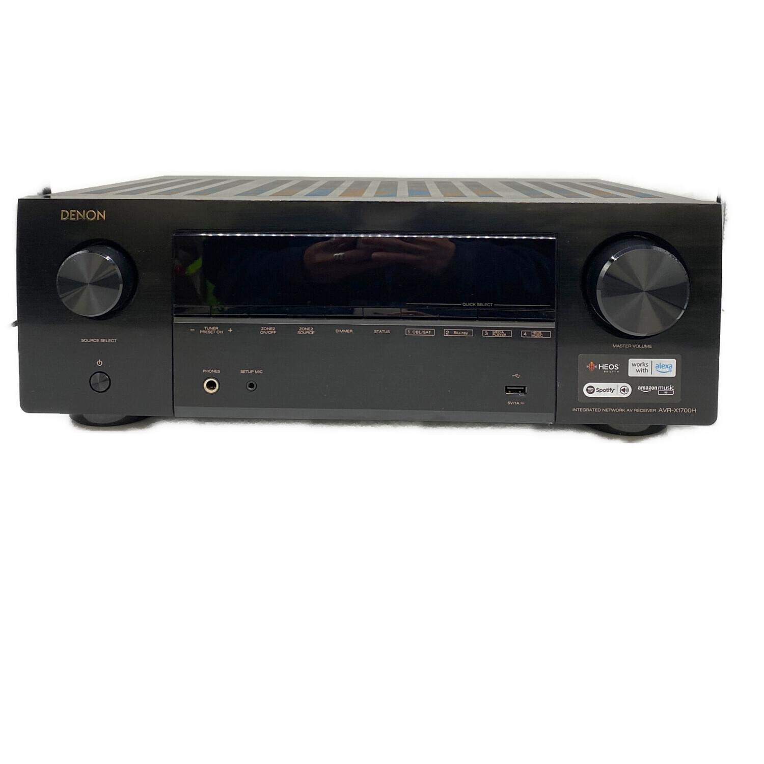 DENON (デノン) サウンドレシーバー AVR-X1700H 2024年製｜トレファク 