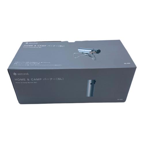Snow peak (スノーピーク) HOME&CAMPガスバーナー GS-600 2021年製 PSLPGマーク有