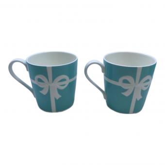 TIFFANY & Co. (ティファニー) マグカップ ブルーリボンマグカップ