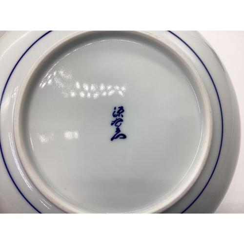 源右衛門窯 (ゲンエモンガマ) カップ&ソーサー 染錦枝梅文
