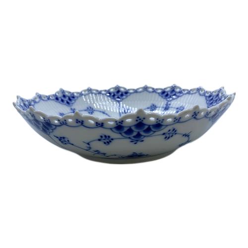ROYAL COPENHAGEN (ロイヤル・コペンハーゲン) ケーキディッシュ ブルーフルーテッド・フルレース