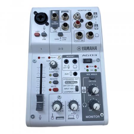YAMAHA(ヤマハ) AG03MK2 オーディオインターフェイス｜トレファクONLINE