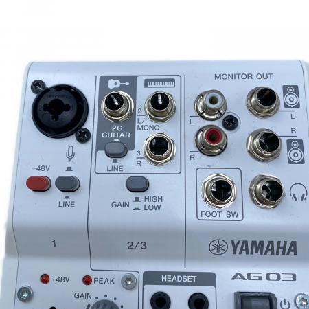 YAMAHA(ヤマハ) AG03MK2 オーディオインターフェイス｜トレファクONLINE