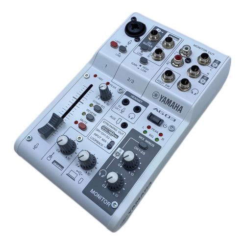 YAMAHA(ヤマハ)　AG03MK2　オーディオインターフェイス