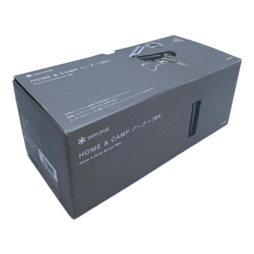 Snow peak (スノーピーク) HOME&CAMPバーナー（BK） GS-600 2021年製 PSLPGマーク有