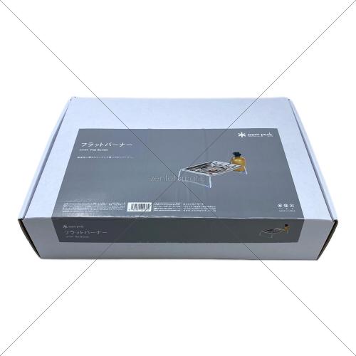 Snow peak (スノーピーク) フラットバーナー GS-450R 2024年製 PSLPGマーク有
