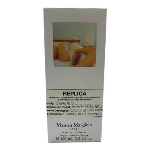 Maison Margiela (メゾンマルジェラ) レプリカ オードトワレ バブル バス 100ml 残量80%-99%