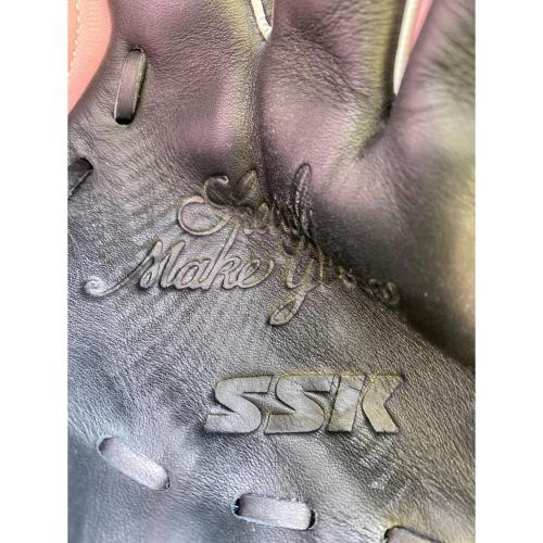 SSK special make up 硬式グローブ ブラック×ピンク