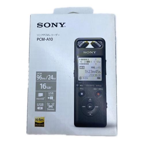 SONY (ソニー) レコーダー PCM-A10