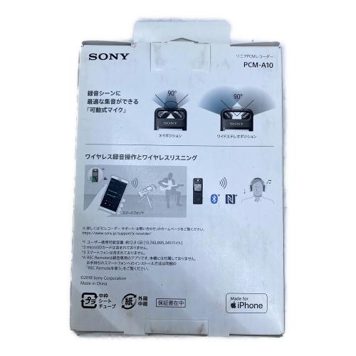 SONY (ソニー) レコーダー PCM-A10
