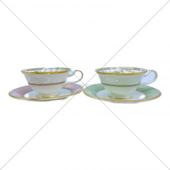 Noritake (ノリタケ) 碗皿セット Y6988C/998307/スレ有 ヨシノ