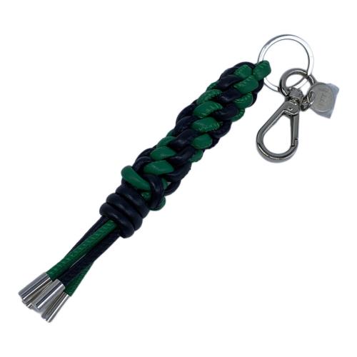 CRISTY FOLD KNOT CHARM メンズ グリーン×ブラック